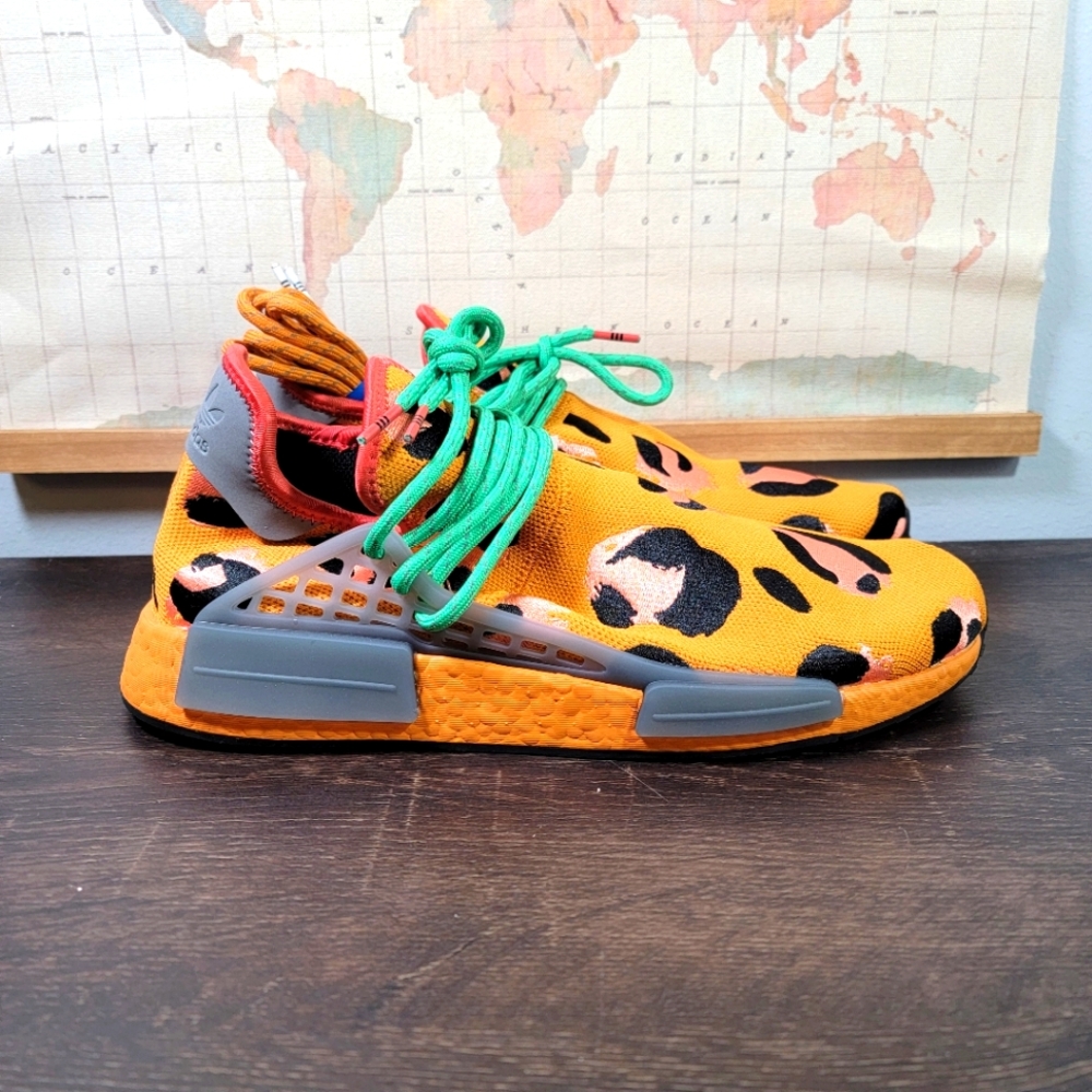 BRAND NEW Adidas X Pharrell Nmd Hu Animal Print Men's Size 11.5 - Picture 5 of 8